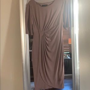 Faux wrap dress